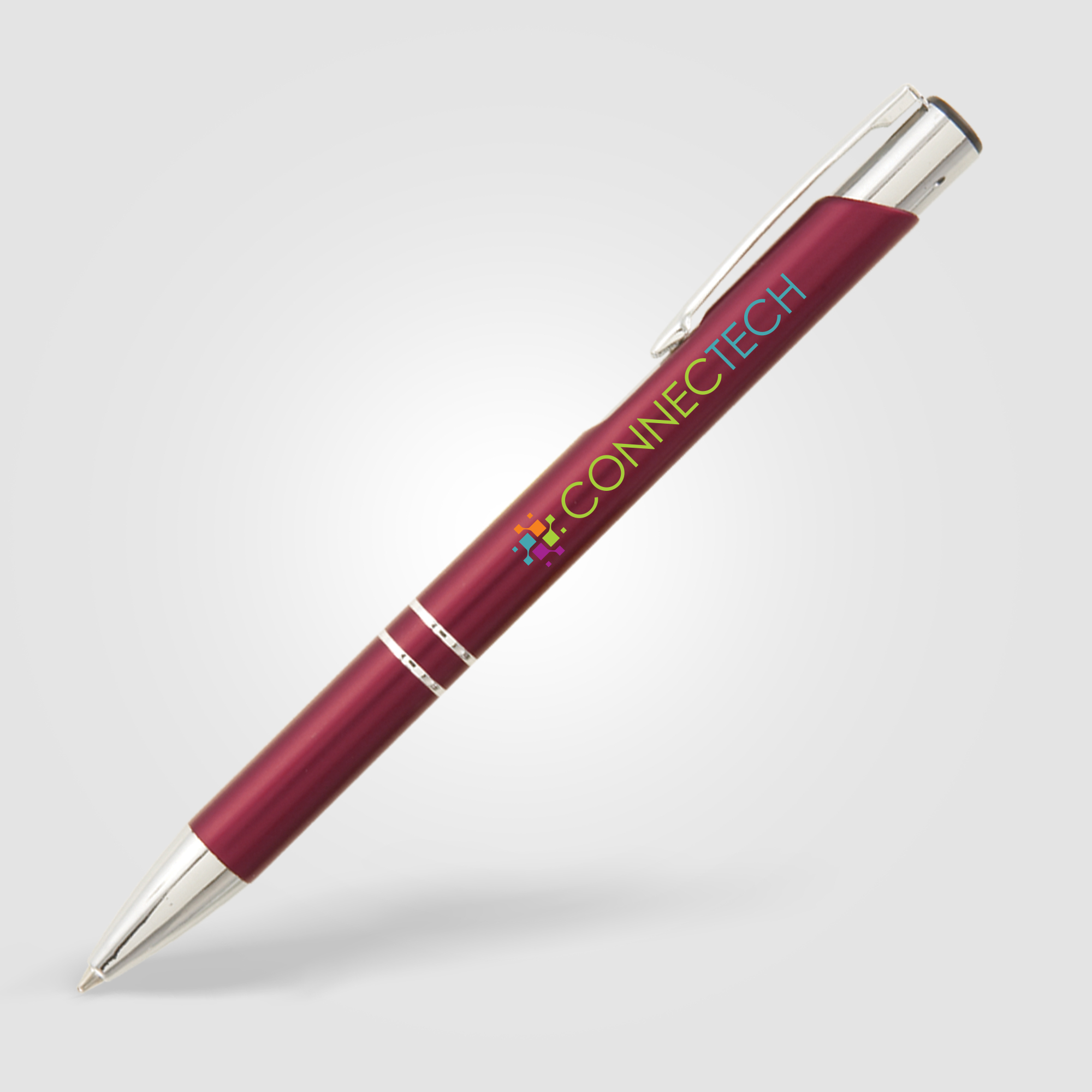 Stylo publicitaire - Crosby mat Bordeaux 188C